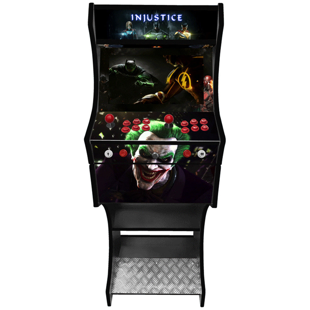 Batman Injustice two-player arcade machine front view