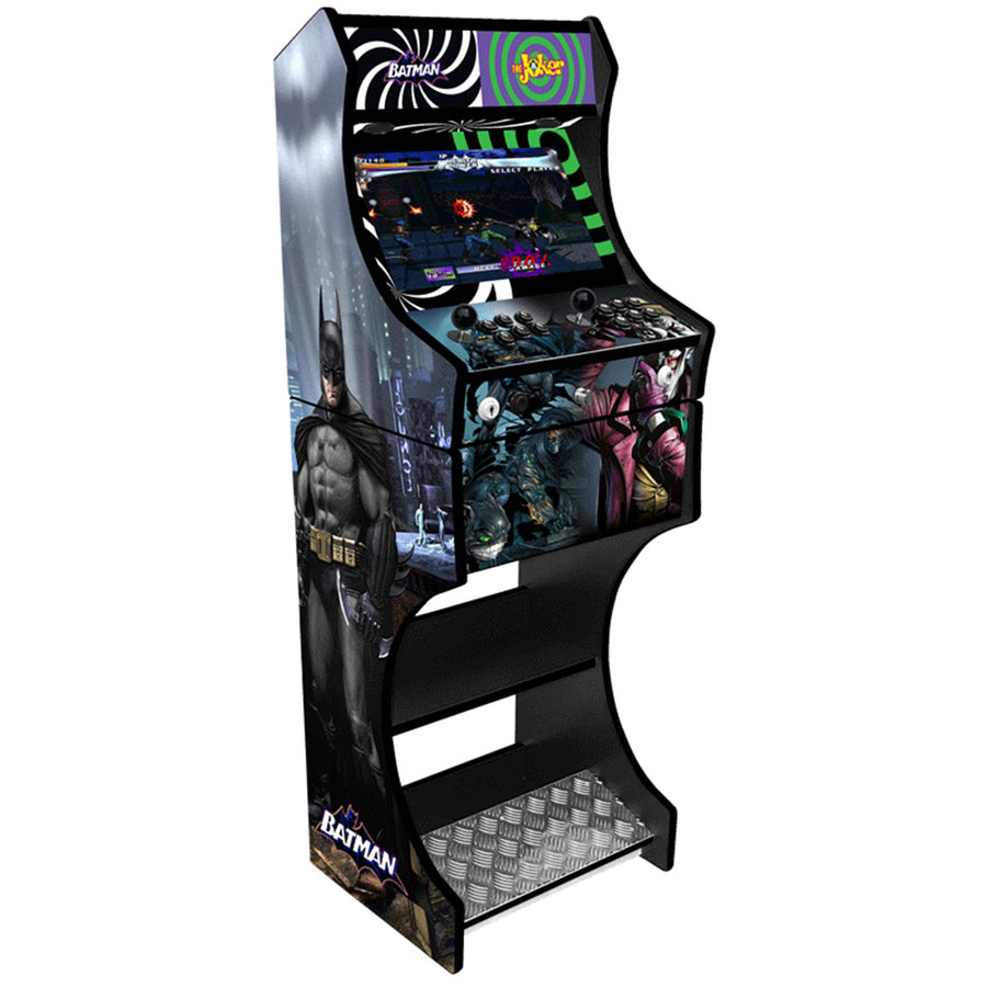 Batman vs Joker two-player arcade machine front angle