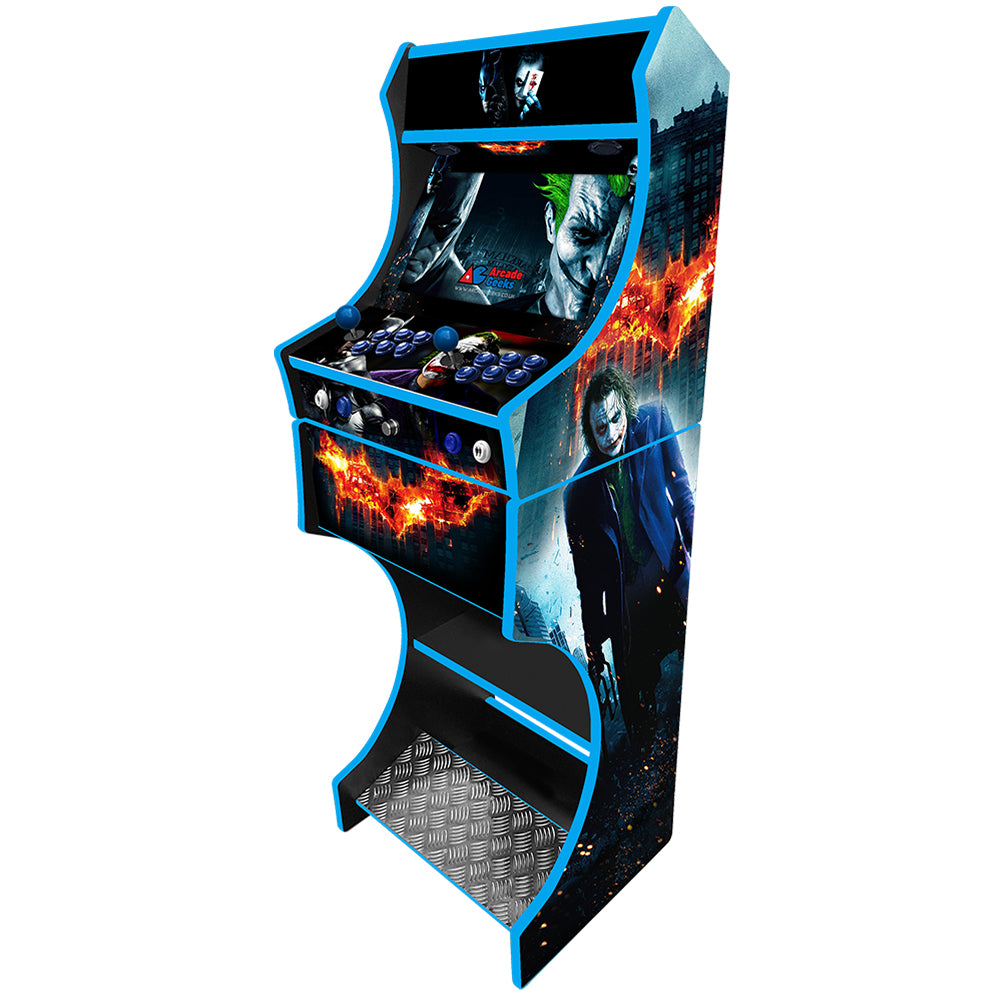 Batman vs Joker v2 two-player arcade machine side angle