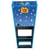 Bubble Bobble themed two-player arcade machine rear view