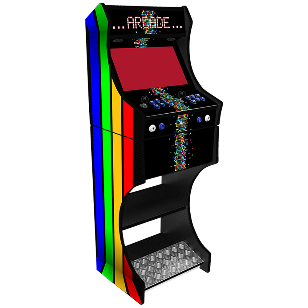 Contemporary v2 two-player arcade machine front angle view
