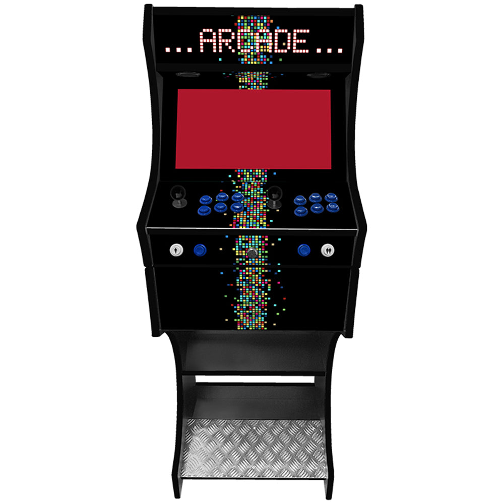 Contemporary v2 two-player arcade machine front view