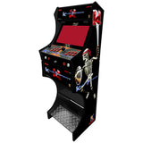 Killer Instinct themed two-player arcade machine side angle view