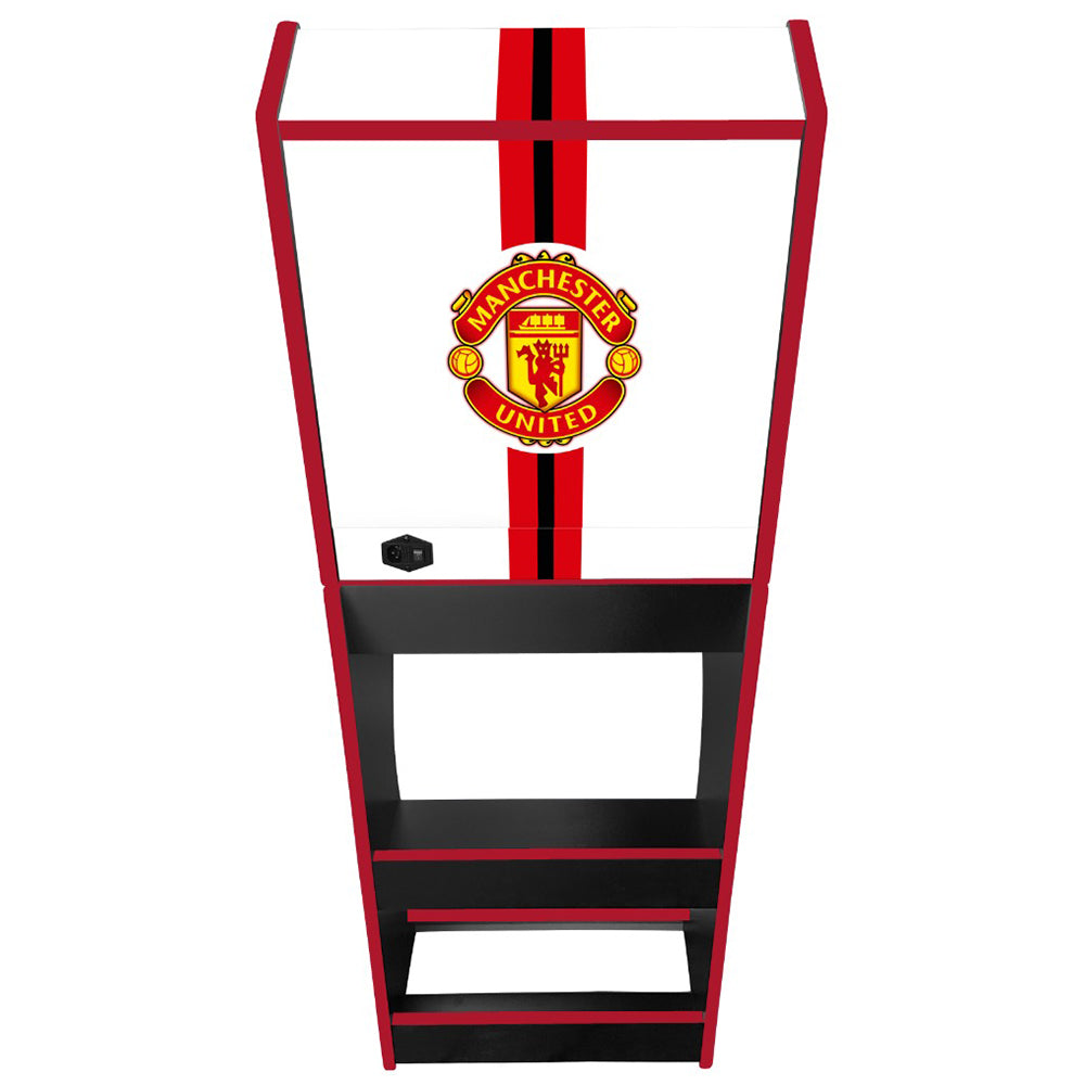 Manchester United themed arcade cabinet right side view