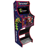 Minicade themed two-player arcade machine front angle view