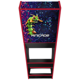 Minicade themed two-player arcade machine rear view