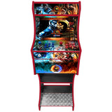 Mortal Kombat v2 themed two-player arcade machine front view