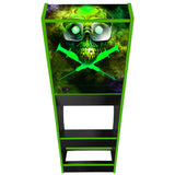 Re-animator themed arcade cabinet right side view