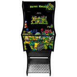 Retro Arcade themed cabinet left side view