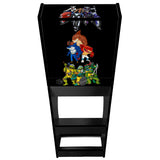 Retro Arcade themed cabinet right side view