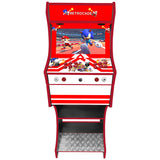 Retrocade v2 themed two-player arcade machine front view