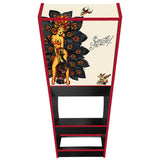 Sailor Jerry themed arcade cabinet right side