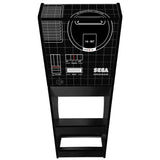 Sega themed arcade cabinet right side