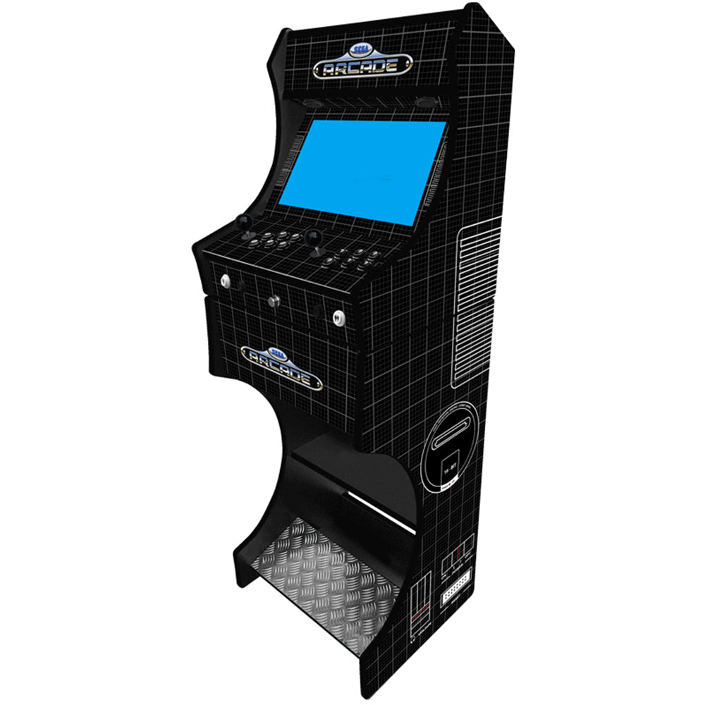 Sega themed arcade machine control panel