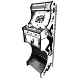 SKA themed two-player arcade machine side angle view