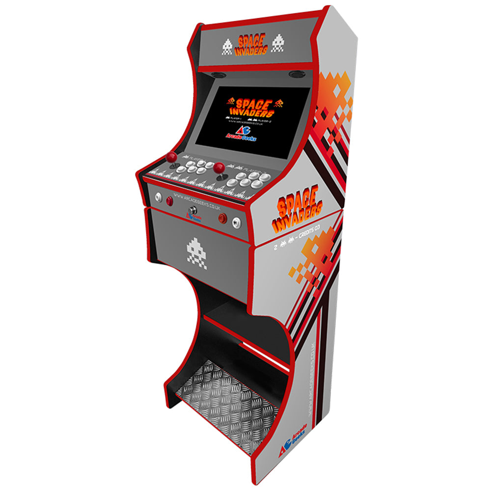 Space Invaders Pixels arcade machine – two-player control panel