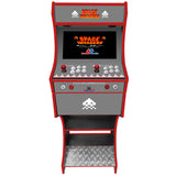 Space Invaders Pixels arcade machine – side cabinet artwork view
