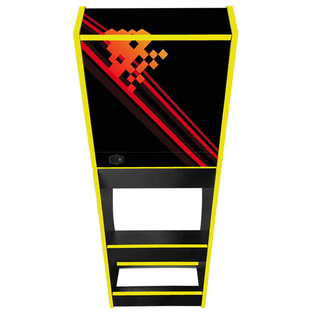 Space Invaders v2 classic arcade machine – cabinet artwork detail