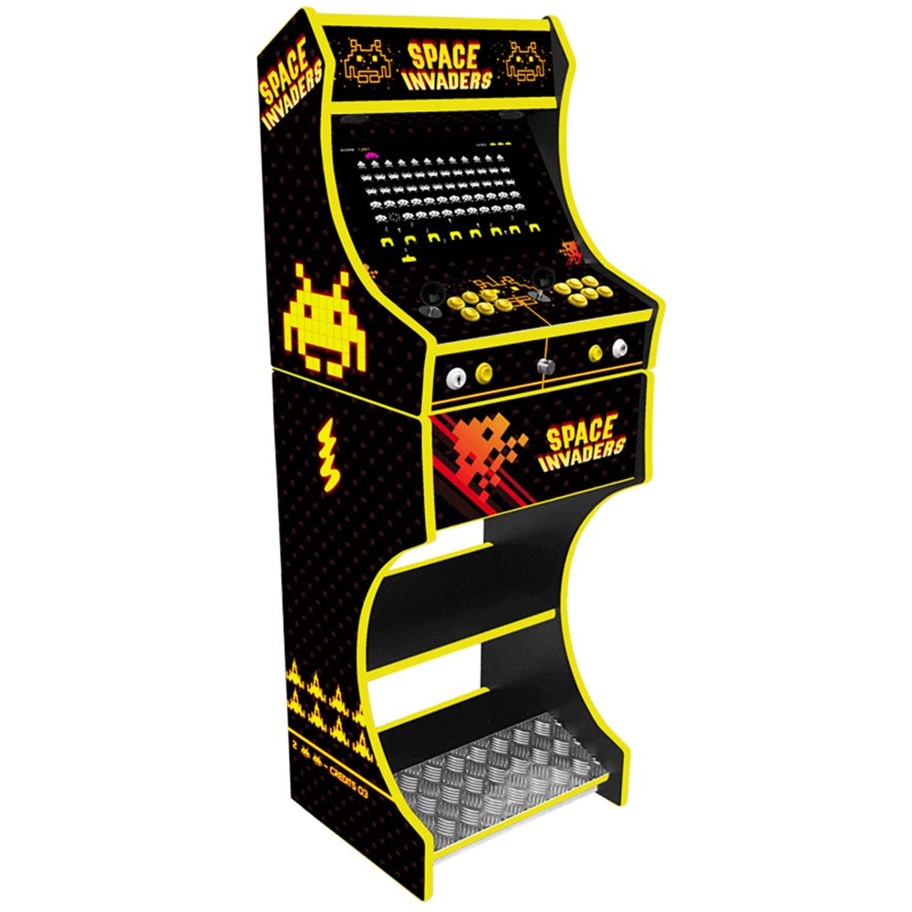 Space Invaders v2 two-player classic arcade machine – front view