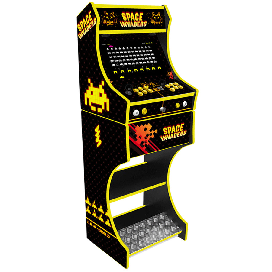 Space Invaders v2 two-player classic arcade machine – front view