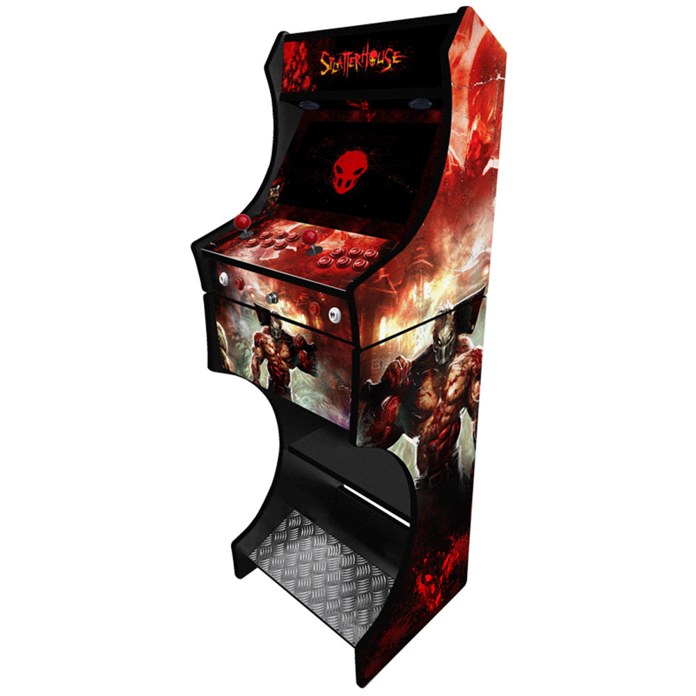 Splatter House arcade machine – two-player control panel