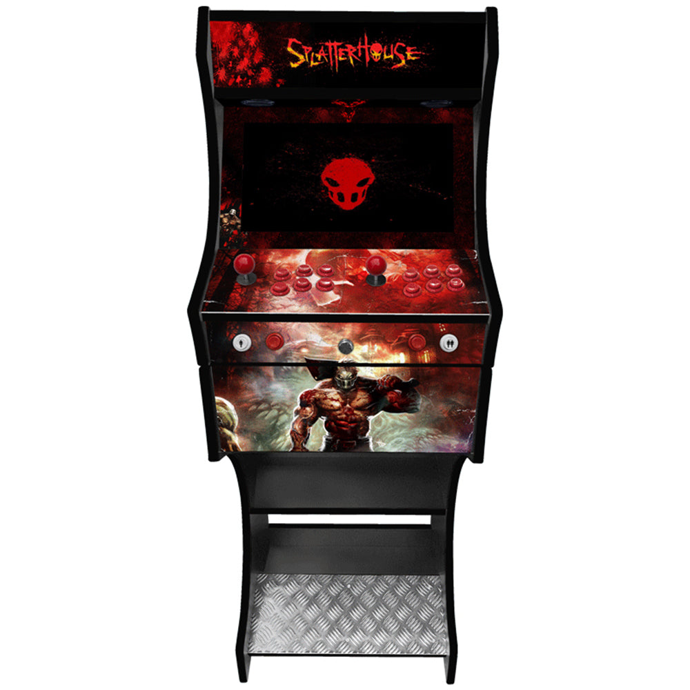 Splatter House arcade machine – side cabinet artwork view