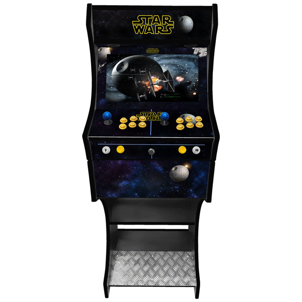 Star Wars arcade cabinet left-side artwork view