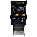 Star Wars arcade cabinet left-side artwork view