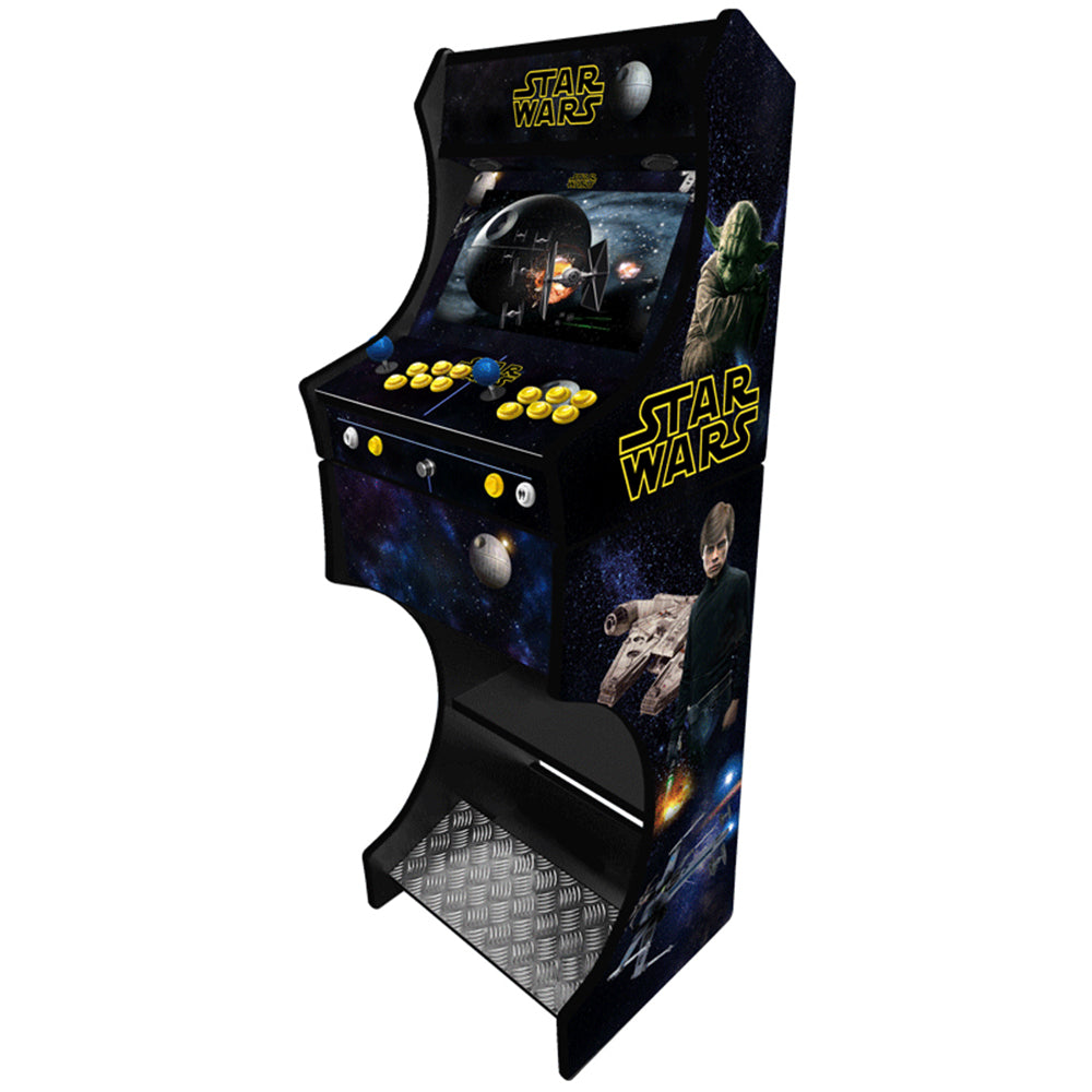 Star Wars arcade machine two-player control panel