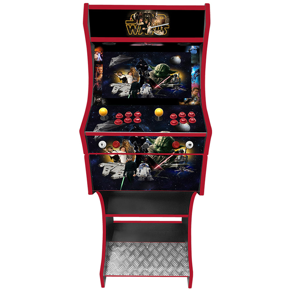 Star Wars v2 arcade cabinet left-side artwork view