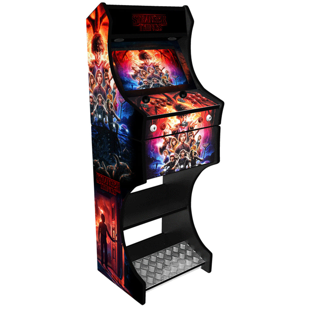 Stranger Things two-player arcade machine front view