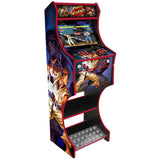 Street Fighter v2 two-player arcade machine front view