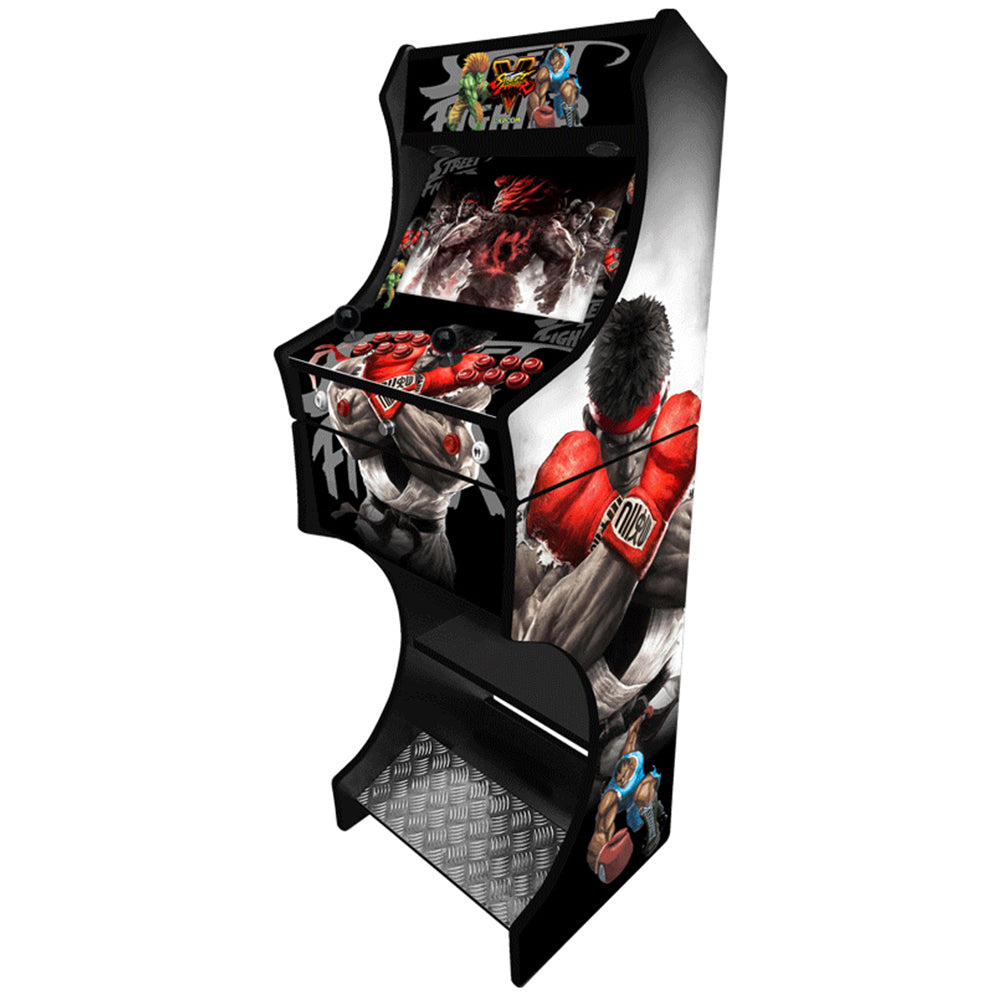 Street Fighter v3 arcade machine two-player control panel