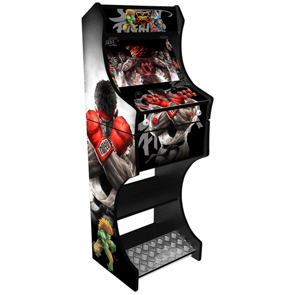 Street Fighter v3 two-player arcade machine front view