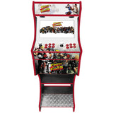 Street Fighter v4 arcade cabinet left-side artwork view
