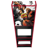 Street Fighter v4 arcade cabinet right-side artwork view