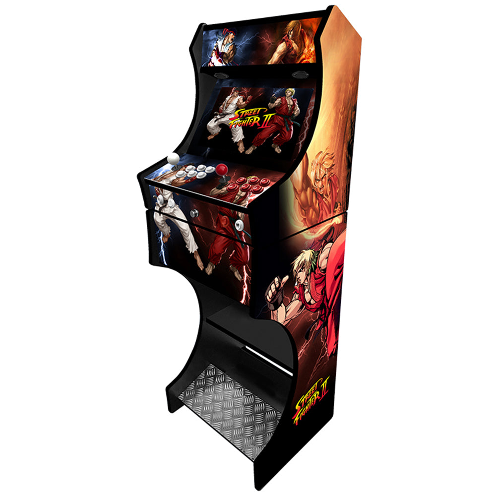 Street Fighter v5 arcade machine two-player control panel