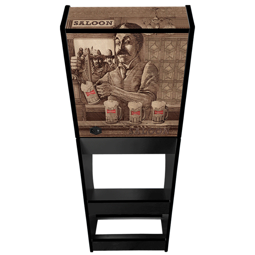 Tapper arcade cabinet right-side artwork view