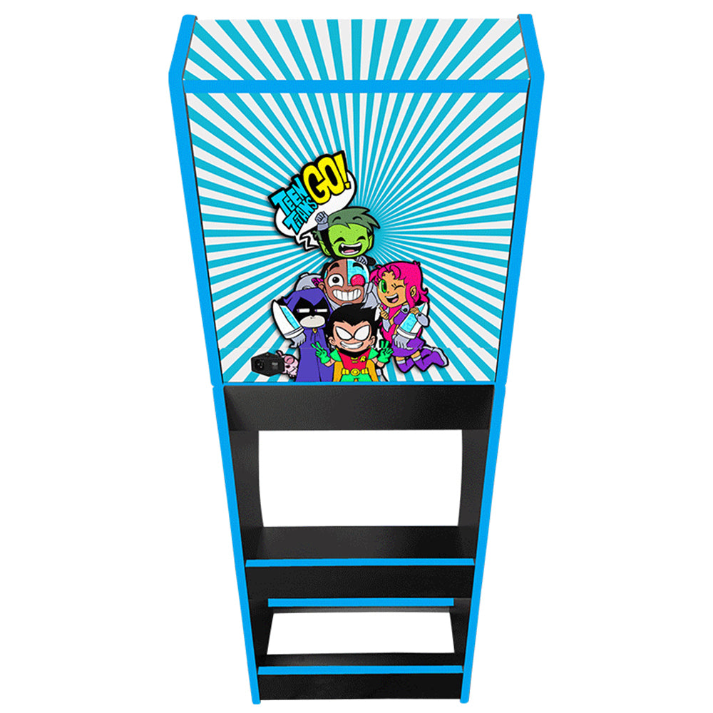 Teen Titans arcade cabinet right-side artwork view