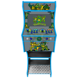 Teenage Mutant Ninja Turtles arcade cabinet left side view