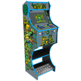 Teenage Mutant Ninja Turtles two-player arcade machine front view