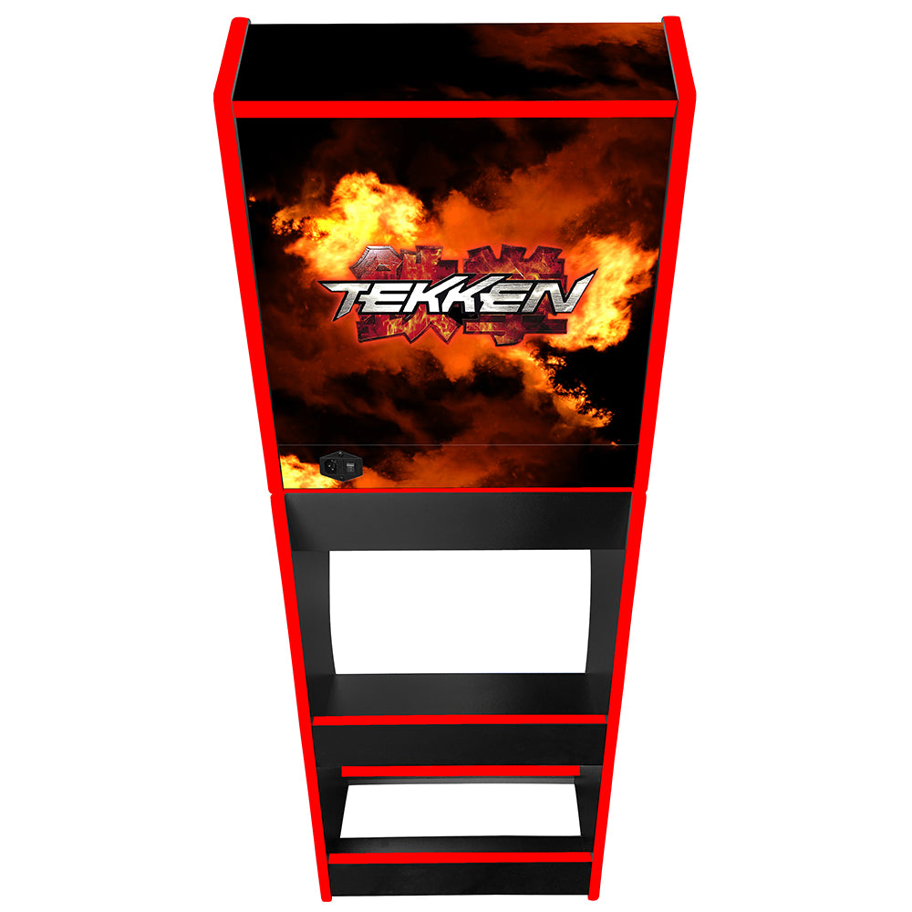 Tekken v1 arcade cabinet right side view