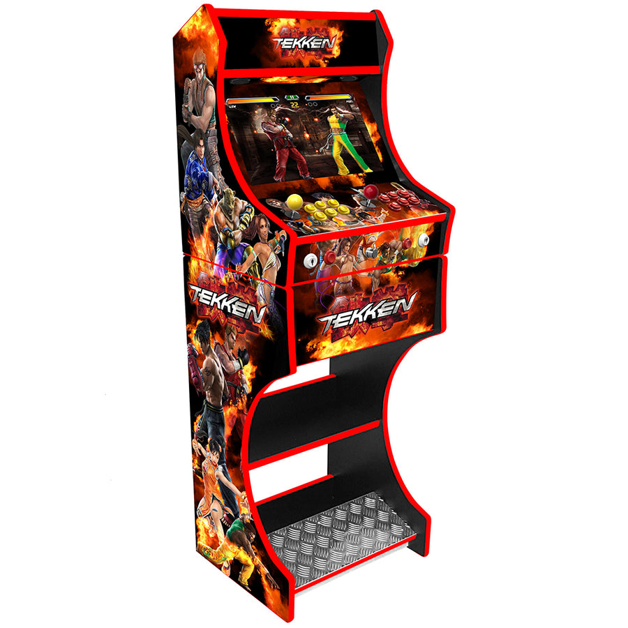 Tekken v1 two-player arcade machine front view