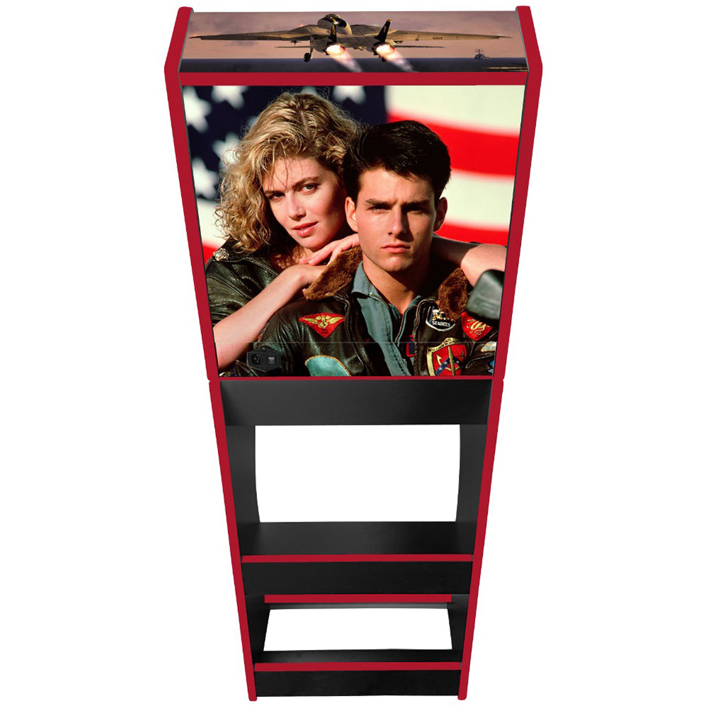 Top Gun arcade cabinet right side view