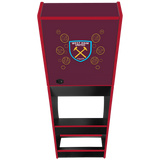 West Ham arcade cabinet right side view