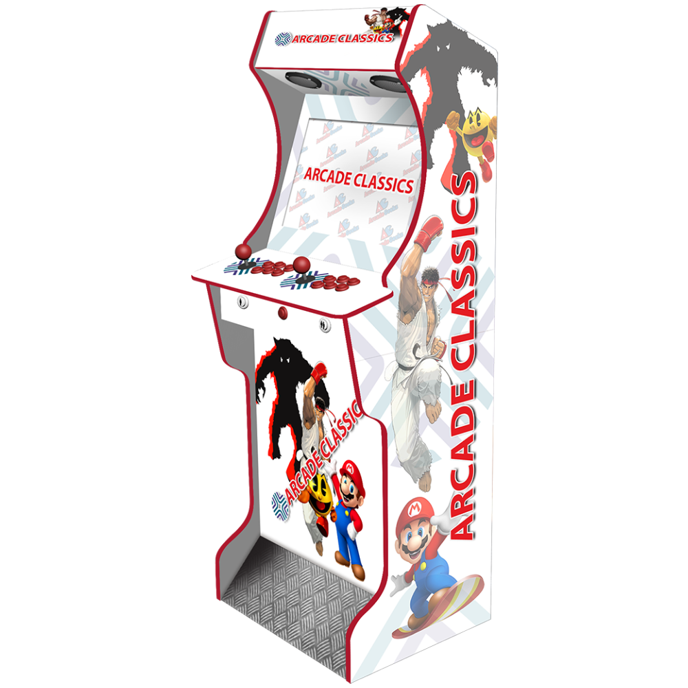 AG Elite Arcade Classic PC arcade machine side angle