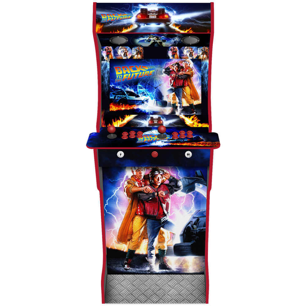 AG Elite Back to the Future PC arcade machine front view