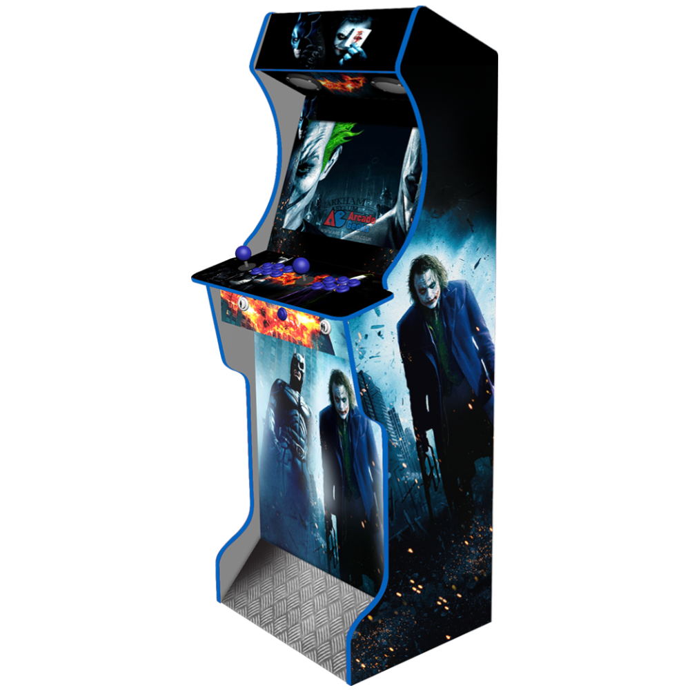AG Elite Batman and Joker PC arcade machine side angle