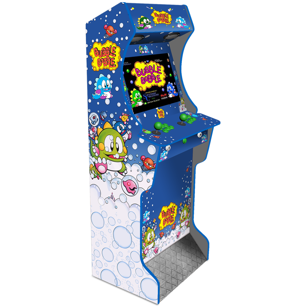 AG Elite Bubble Bobble PC arcade machine front angle