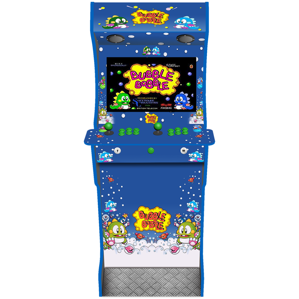 AG Elite Bubble Bobble PC arcade machine front view